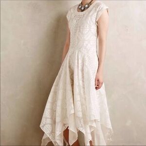 Anthropologie Payal Pratap Palena Dress
Lace Embroidered 00 Petite